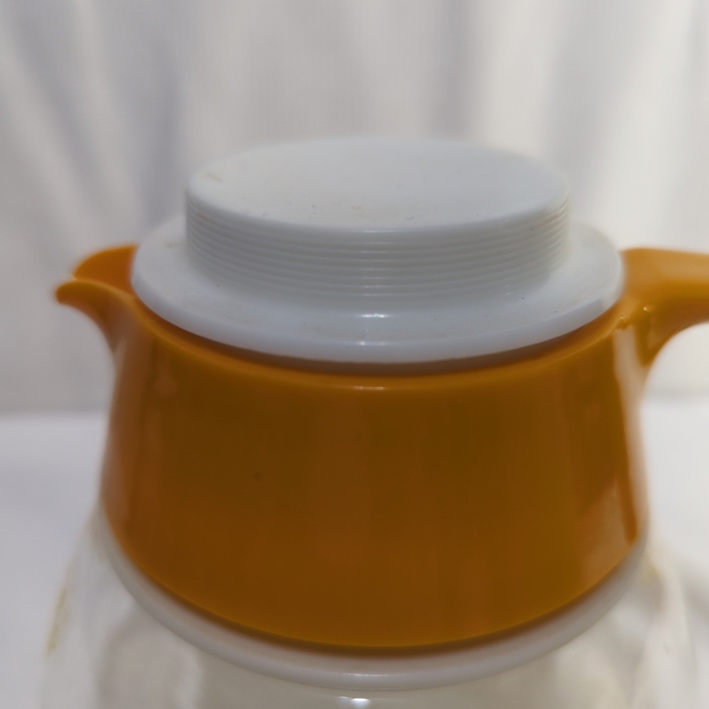 Vintage Japanese Sasaki Golden flowers coffee pot - Picture 4 of 9